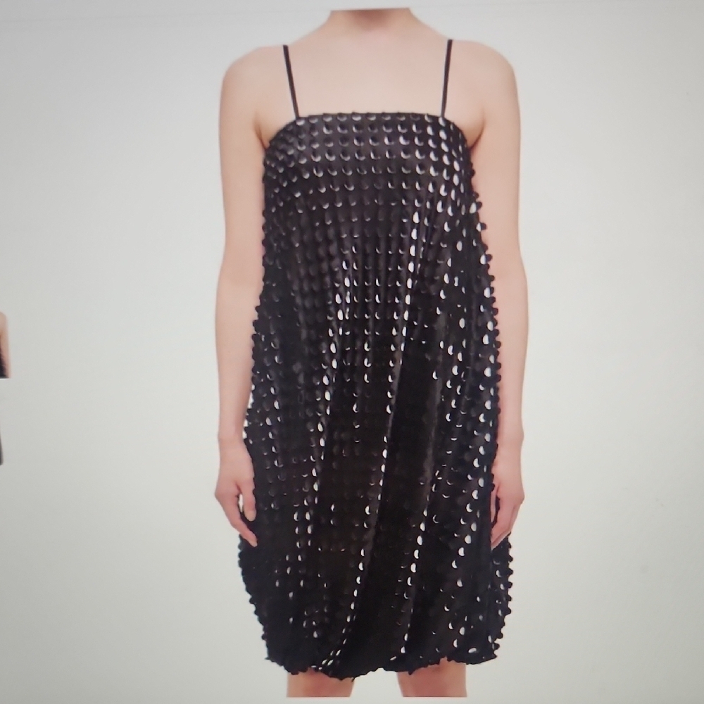 Helmut Lang Cut Out Bubble Dress Size 6 $595